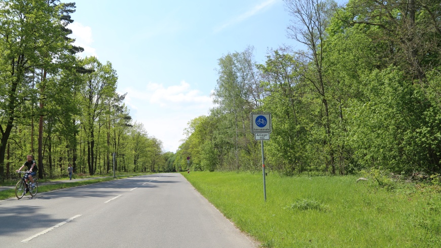 Fahrradstraße Teufelsseechausse