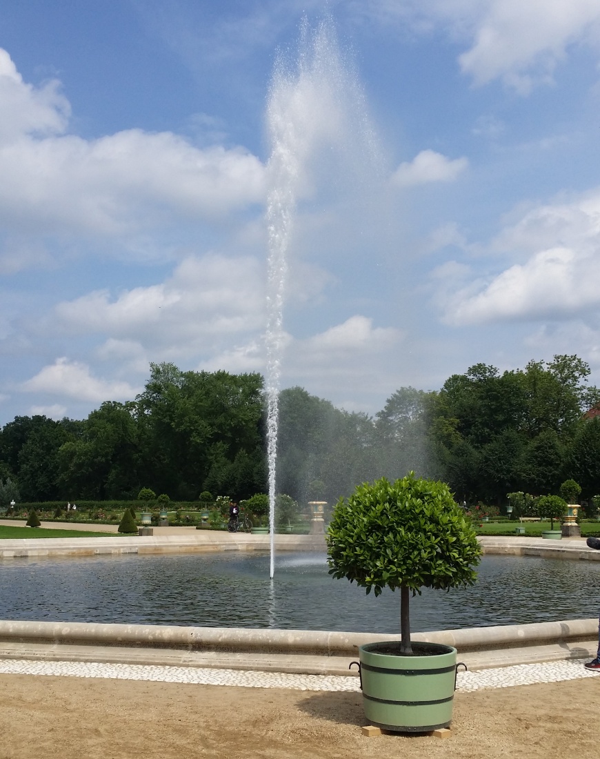 Große Fontäne im Schlossgarten Charlottenburg