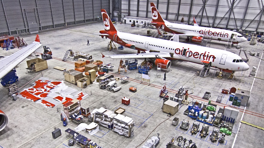 airberlin Technik-Hangar