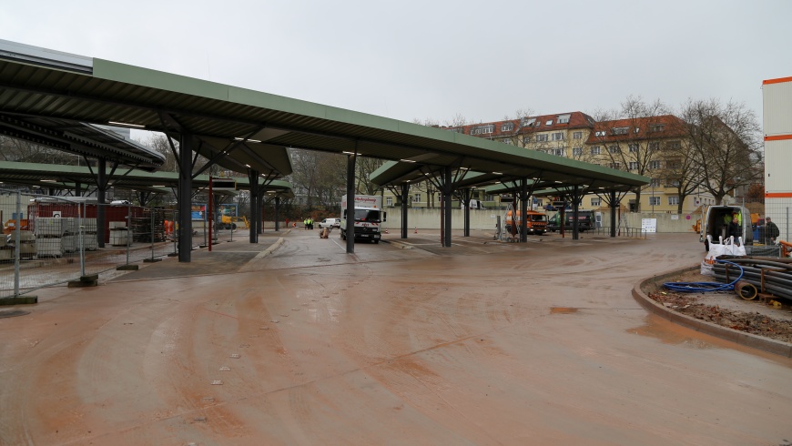 Erweiterung des Zentralen Omnibusbahnhofs (ZOB)