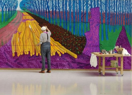 David Hockney in der Royal Academy of Arts