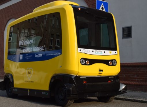 BVG testet autonomen Kleinbus "Easy Mile"