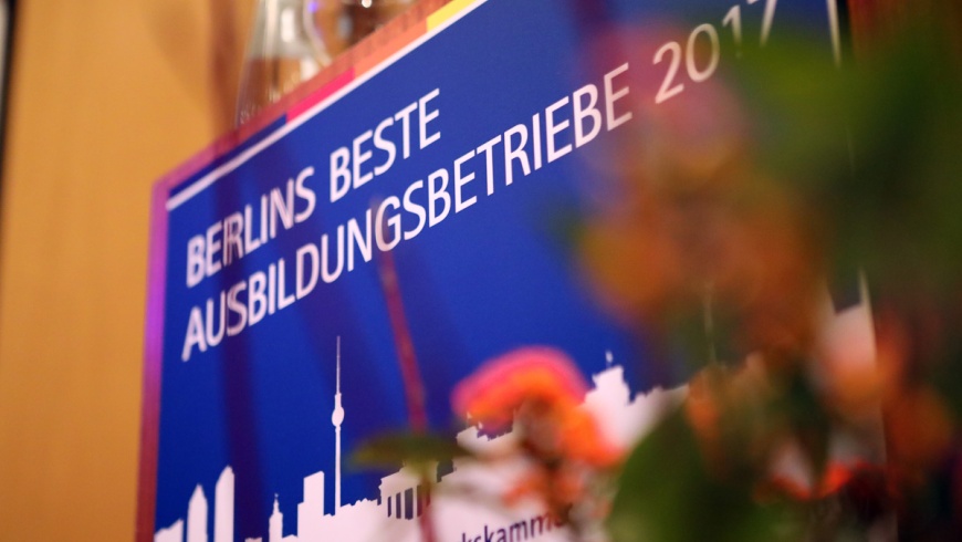 Berlins beste Ausbildungsbetriebe 2018