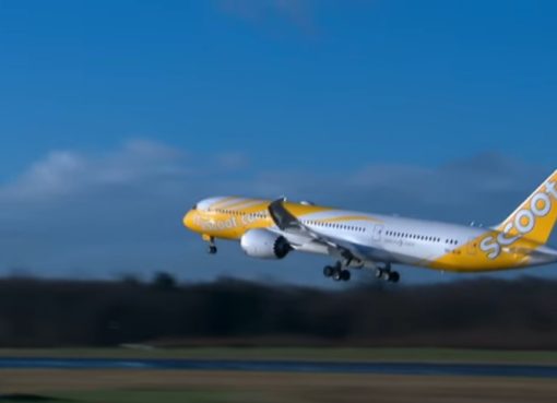 Scoot fliegt BOEING 787-8