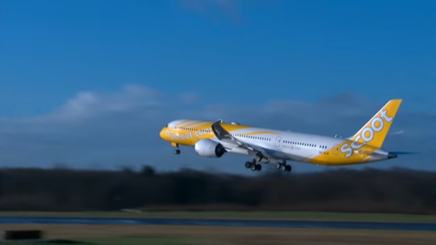 Scoot fliegt BOEING 787-8