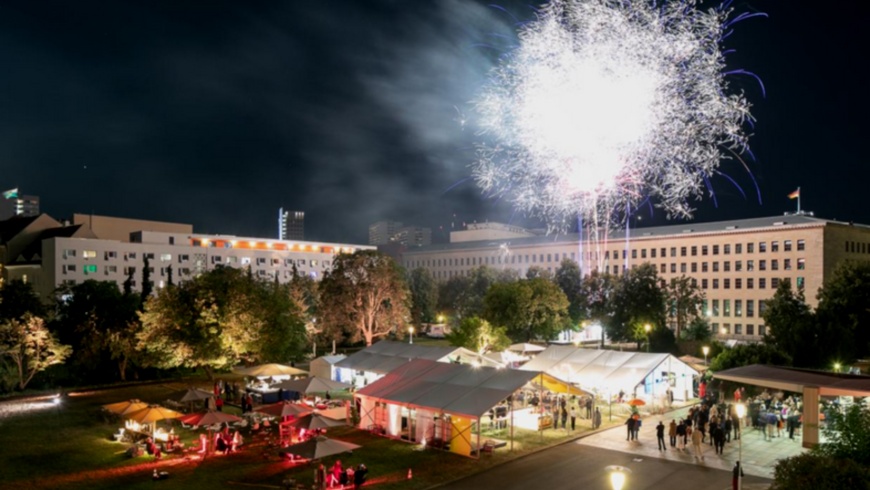 Feuerwerksshow zum Großen Sommerfest des VBKI e,V