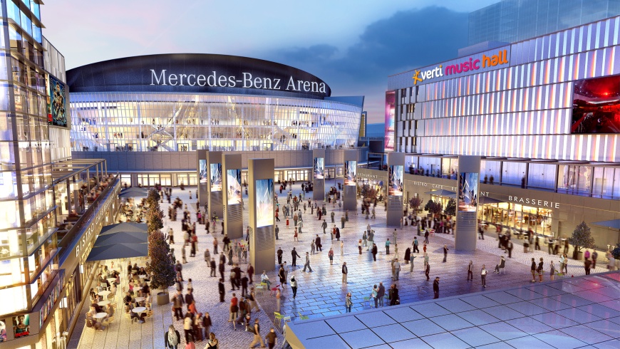 Der Mercedes Platz