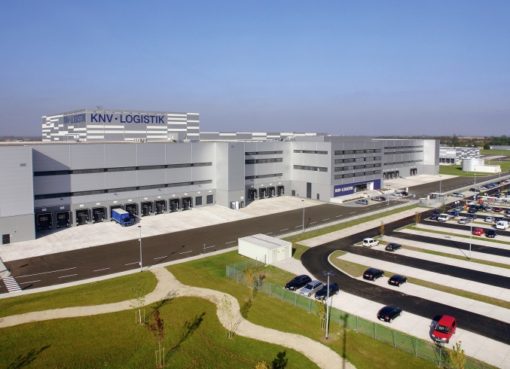 Logistikzentrum der KNV-Gruppe in Erfurt