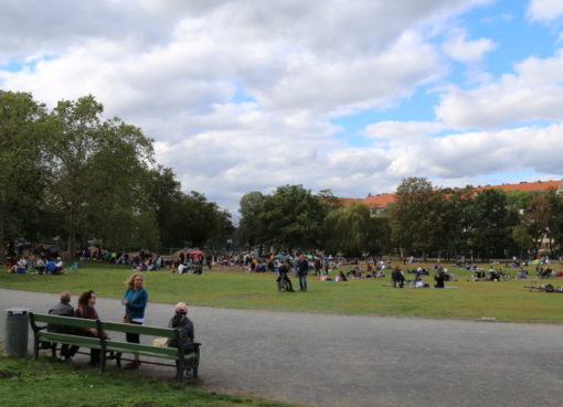 Preußenpark im Oktober