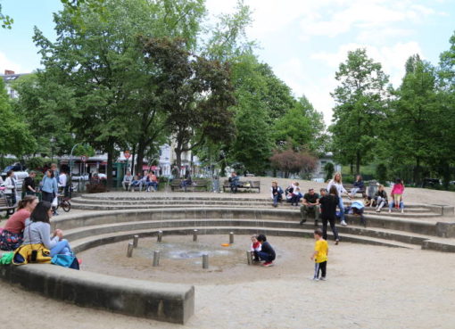 Spielbrunnen am Stuttgarter Platz