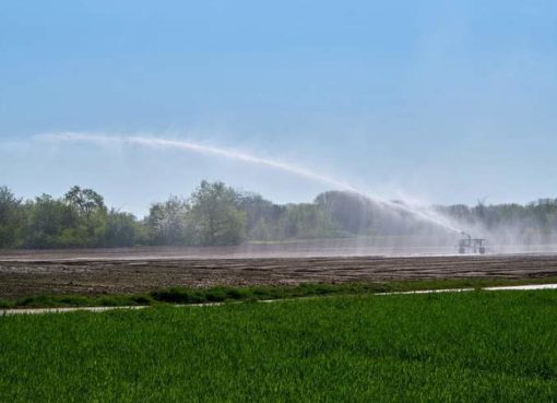 Künstlische Bewässerung in der Landwirtschaft