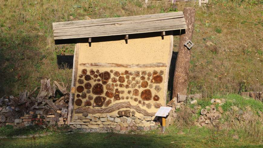 Insektenhotel im Ökowerk Teufelssee