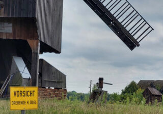 Die Beelitzer Bockwindmühle ist heute noch aktiv