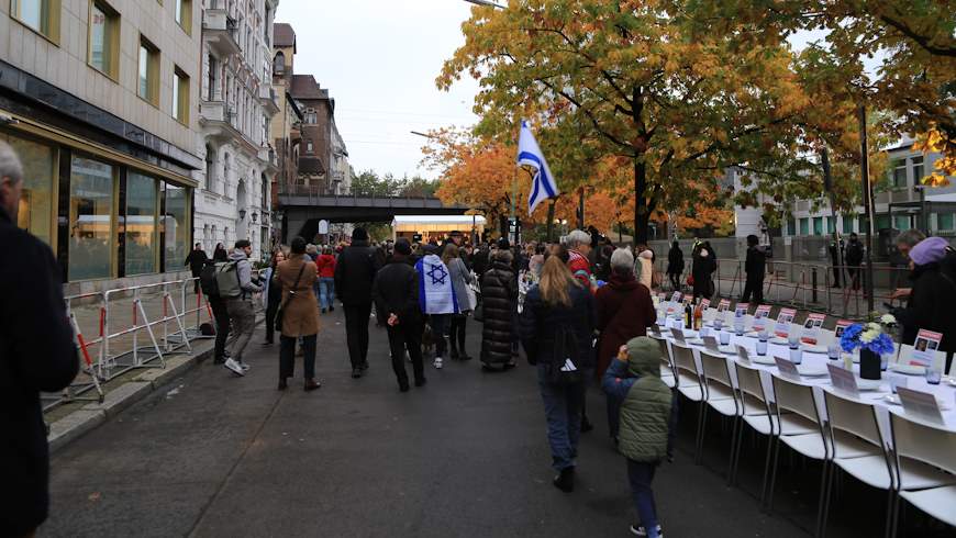 Solidaritätsaktiom zum Schabbat am 27.10.2023