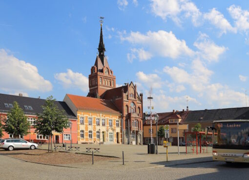 Rathaus & Markt von Golßen
