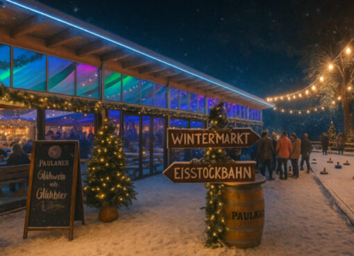 "Winterzauber am Wannsee" im Loretta im Jahr 2024.