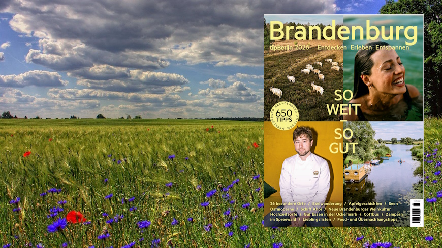 650 Tipps zum Entdecken, Erleben und Entspannen in Brandenburg, Potsdam und Mecklenburg. Foto: Pixabay, Cover: © Cover: Tip Berlin Media Group