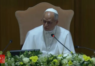 Papst Leo XIV. am 25.5.2026