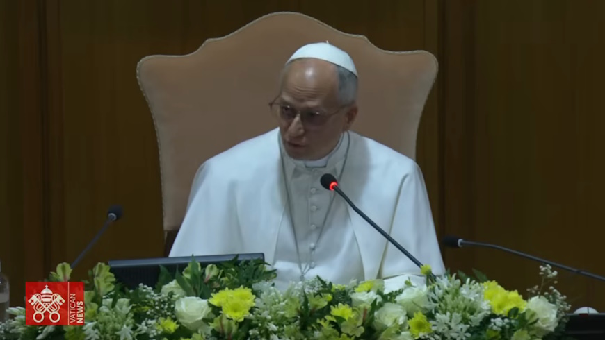 Papst Leo XIV. am 25.5.2026