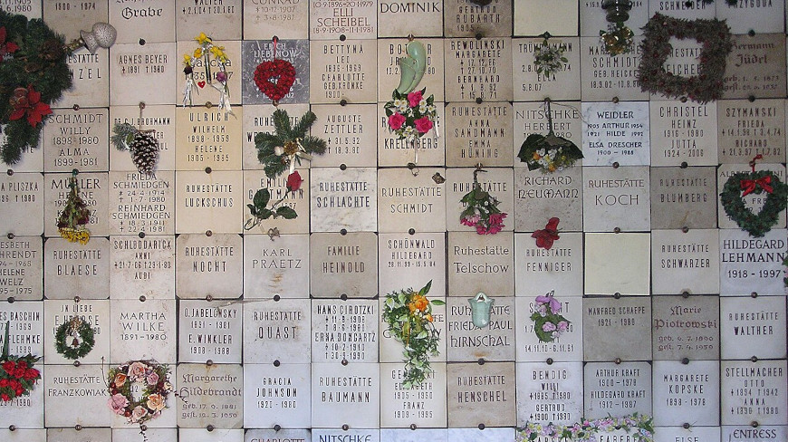 Friedhof Wilmersdorf in Berlin; Kolumbarium